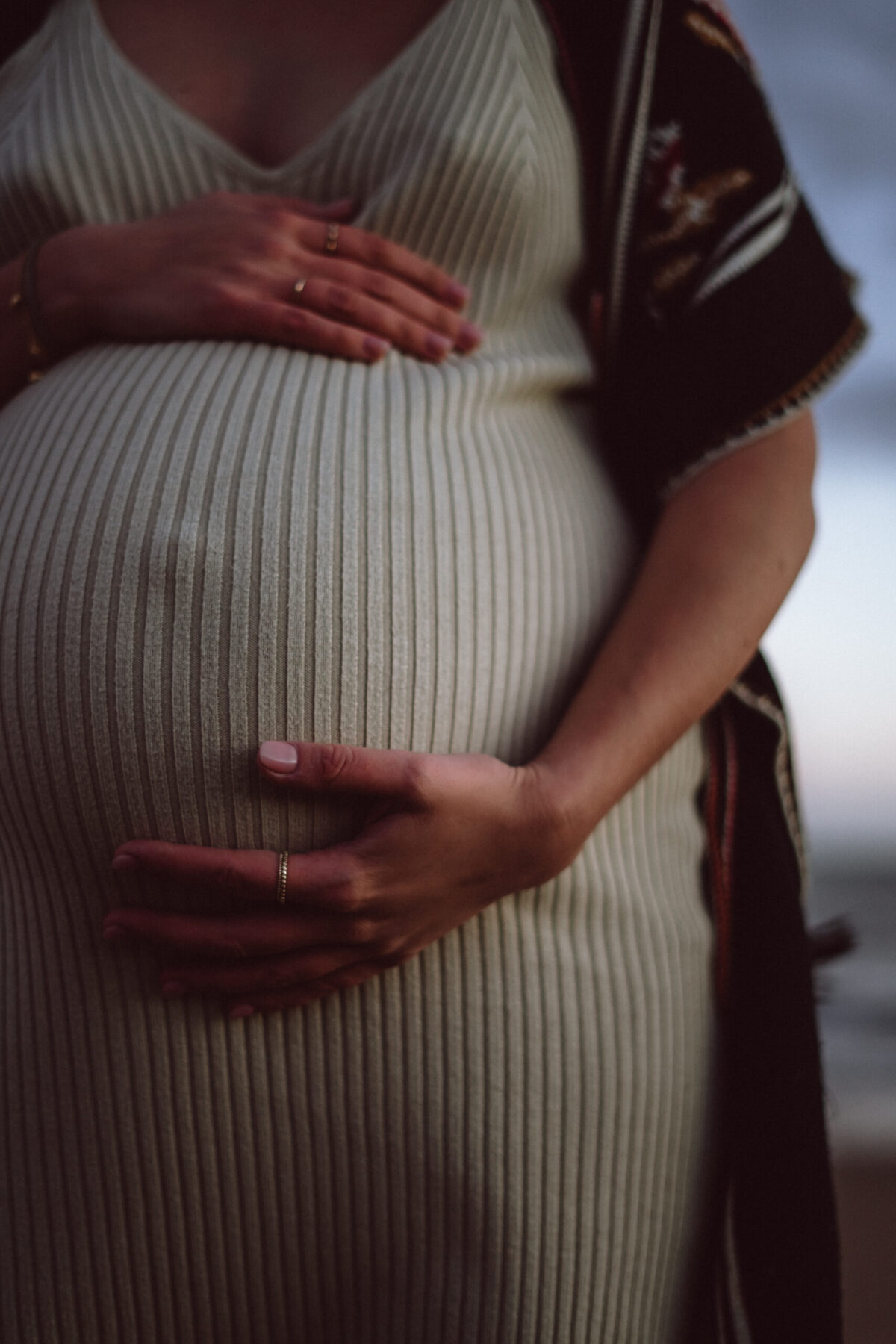 Pregnancy Shoot On Margate Beach