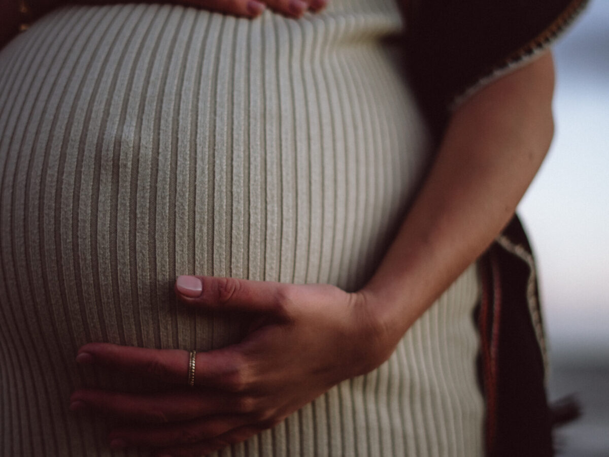 Pregnancy Shoot On Margate Beach