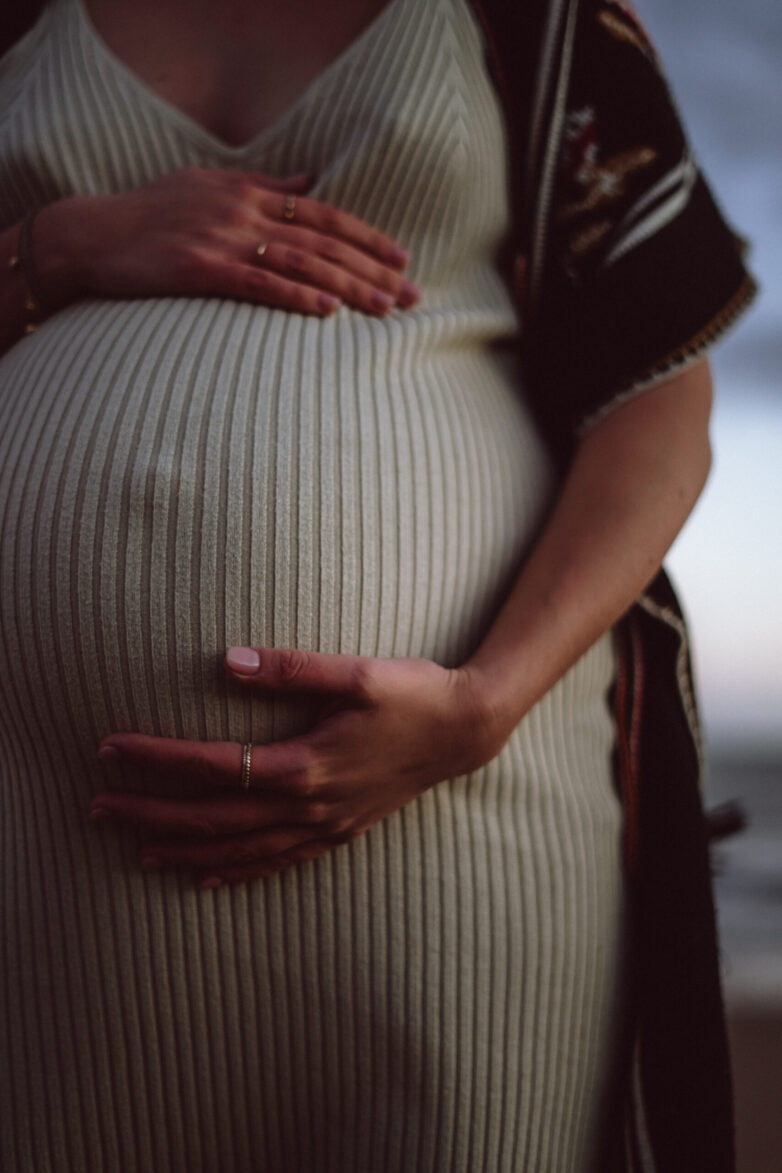 Pregnancy Shoot On Margate Beach